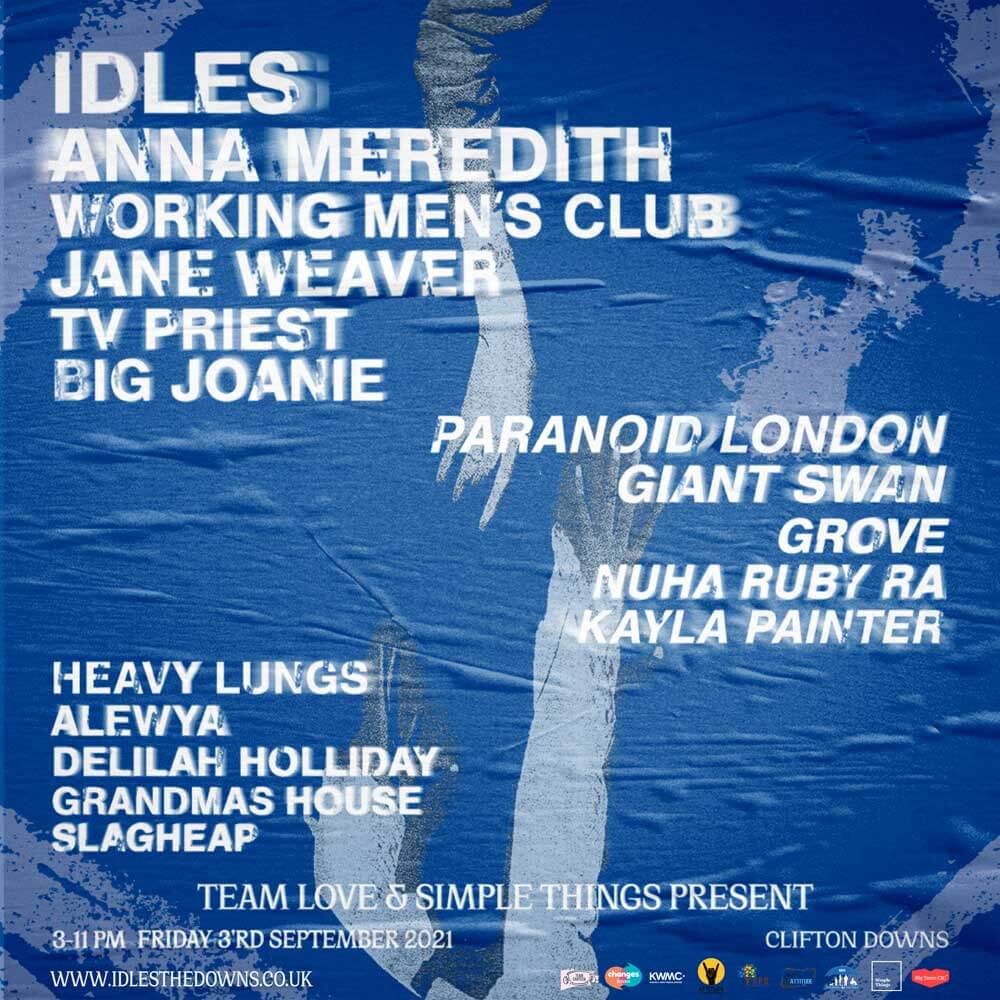 IDLES TICKETS CLIFTON DOWNS BRISTOL