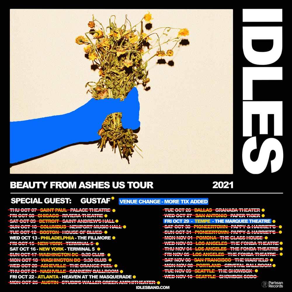 IDLES 2021 US TOUR