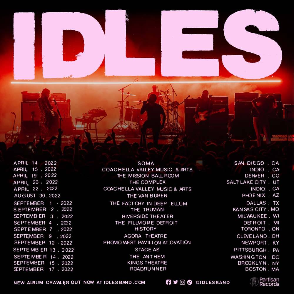 The Factory, Dallas, TX tour poster