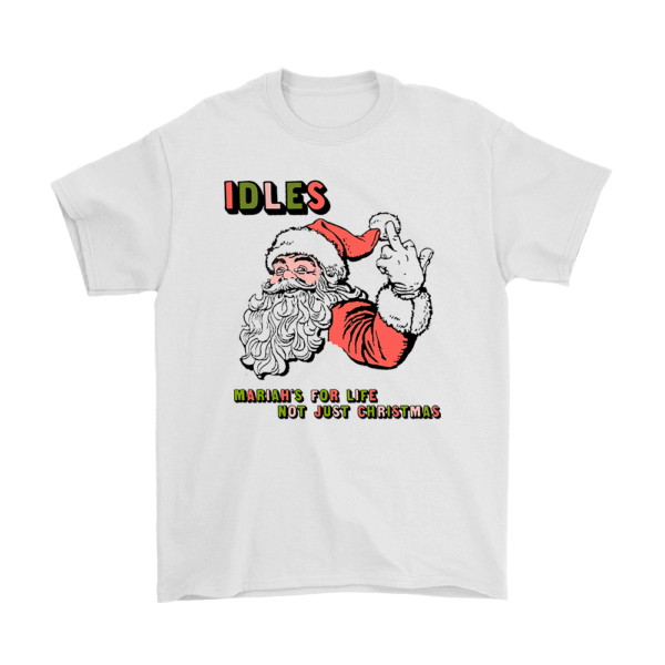 IDLES-Santa-White-Tee