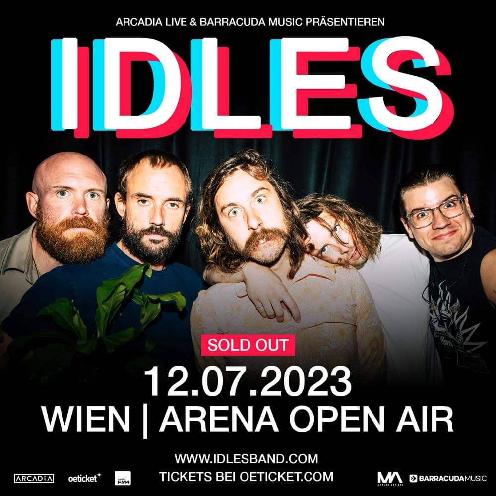 IDLES TICKETS Arena Wien Open Air Vienna Austria idles-tickets-arena-wien-open-air-vienna-austria