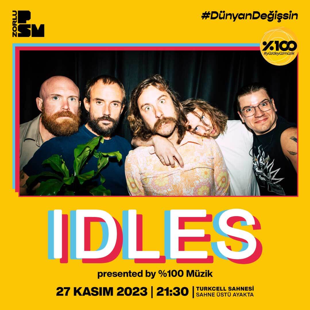 Zorlu PAC Turkcell Stage, Istanbul, Turkey tour poster