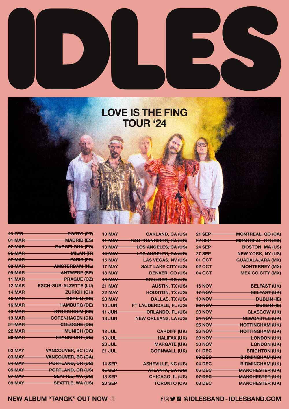WiZink Center, Madrid, Spain tour poster